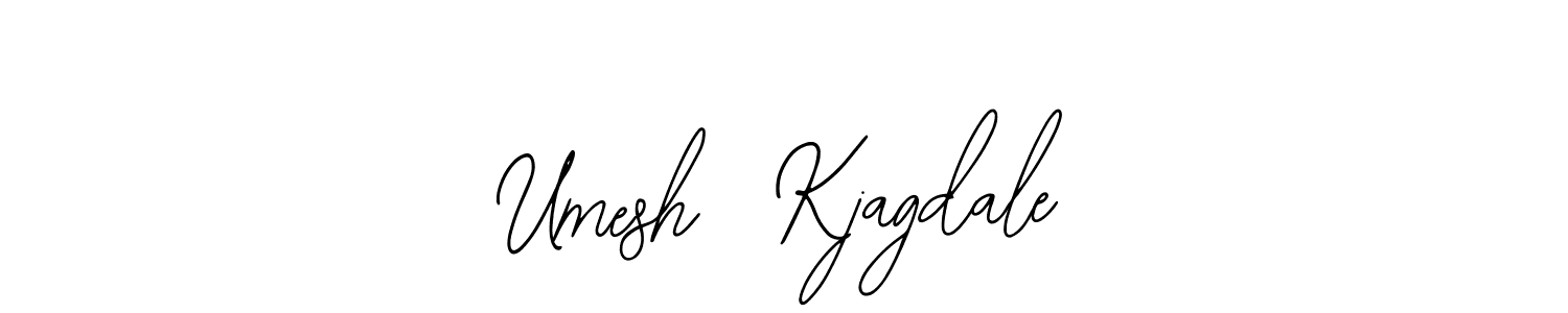 How to Draw Umesh  Kjagdale signature style? Bearetta-2O07w is a latest design signature styles for name Umesh  Kjagdale. Umesh  Kjagdale signature style 12 images and pictures png