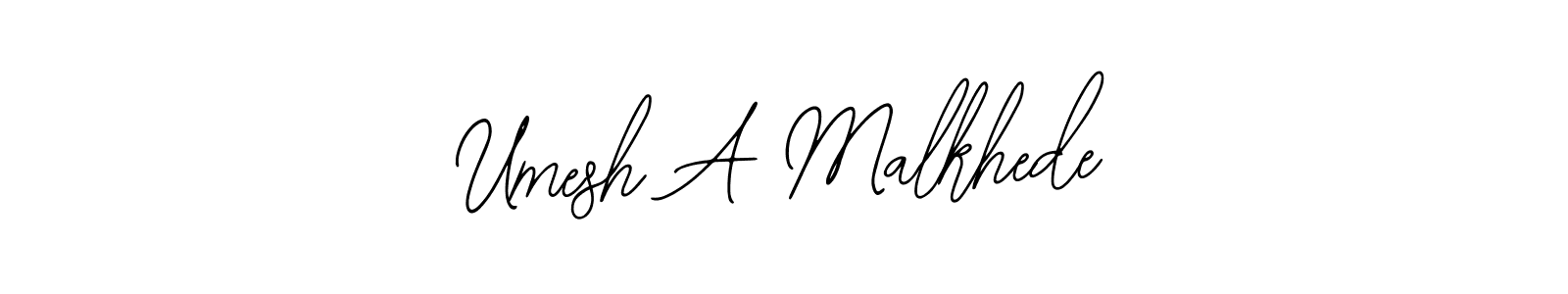 Make a beautiful signature design for name Umesh A Malkhede. Use this online signature maker to create a handwritten signature for free. Umesh A Malkhede signature style 12 images and pictures png