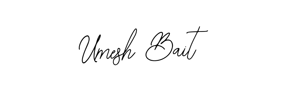 Once you've used our free online signature maker to create your best signature Bearetta-2O07w style, it's time to enjoy all of the benefits that Umesh Bait name signing documents. Umesh Bait signature style 12 images and pictures png