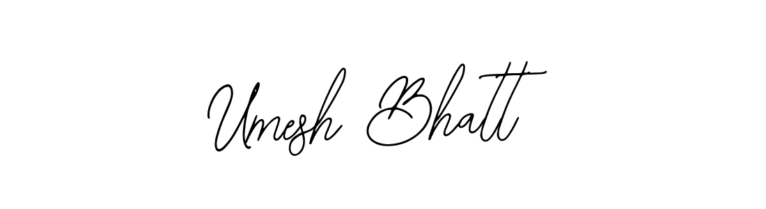 How to make Umesh Bhatt signature? Bearetta-2O07w is a professional autograph style. Create handwritten signature for Umesh Bhatt name. Umesh Bhatt signature style 12 images and pictures png