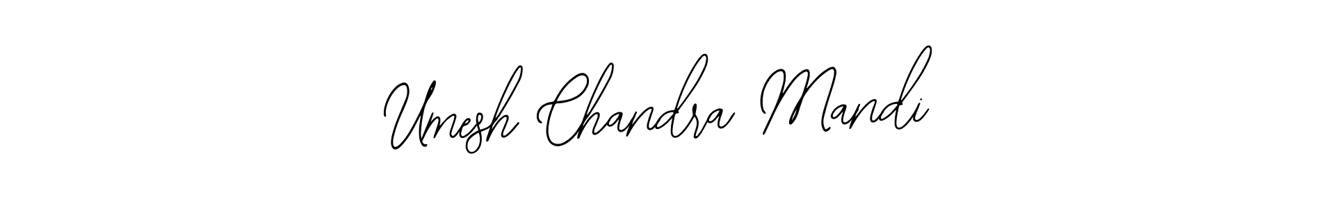 Also we have Umesh Chandra Mandi name is the best signature style. Create professional handwritten signature collection using Bearetta-2O07w autograph style. Umesh Chandra Mandi signature style 12 images and pictures png