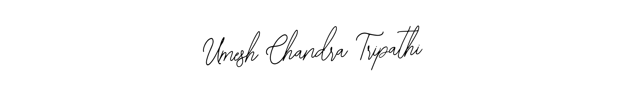 Design your own signature with our free online signature maker. With this signature software, you can create a handwritten (Bearetta-2O07w) signature for name Umesh Chandra Tripathi. Umesh Chandra Tripathi signature style 12 images and pictures png