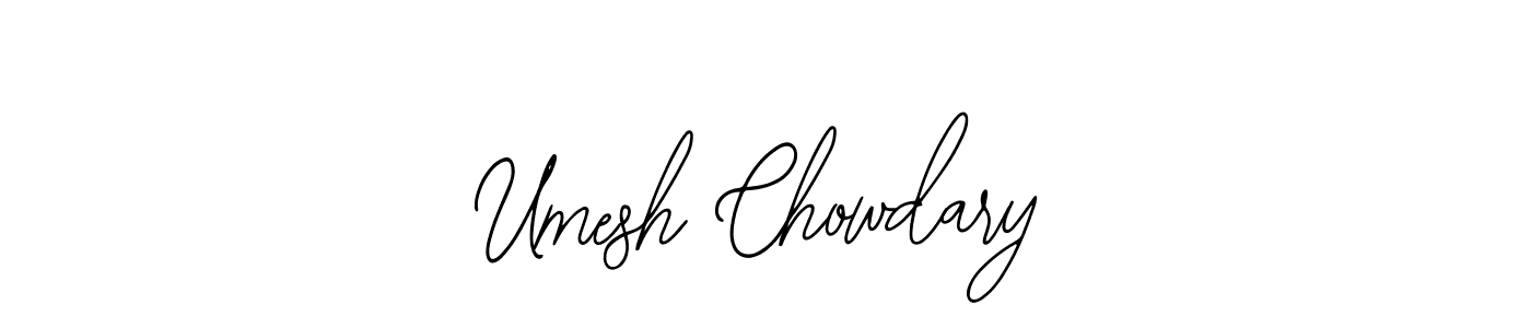 Create a beautiful signature design for name Umesh Chowdary. With this signature (Bearetta-2O07w) fonts, you can make a handwritten signature for free. Umesh Chowdary signature style 12 images and pictures png