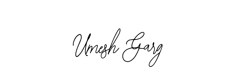 How to Draw Umesh Garg signature style? Bearetta-2O07w is a latest design signature styles for name Umesh Garg. Umesh Garg signature style 12 images and pictures png