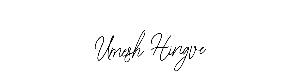 Make a beautiful signature design for name Umesh Hingve. With this signature (Bearetta-2O07w) style, you can create a handwritten signature for free. Umesh Hingve signature style 12 images and pictures png