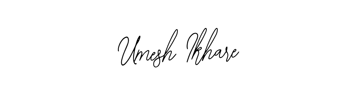 How to Draw Umesh Ikhare signature style? Bearetta-2O07w is a latest design signature styles for name Umesh Ikhare. Umesh Ikhare signature style 12 images and pictures png