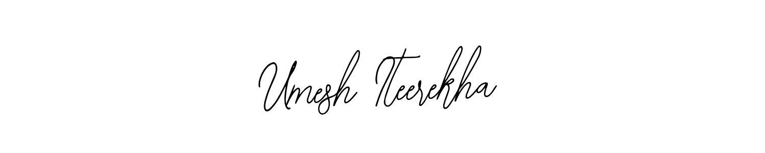 Umesh Iteerekha stylish signature style. Best Handwritten Sign (Bearetta-2O07w) for my name. Handwritten Signature Collection Ideas for my name Umesh Iteerekha. Umesh Iteerekha signature style 12 images and pictures png