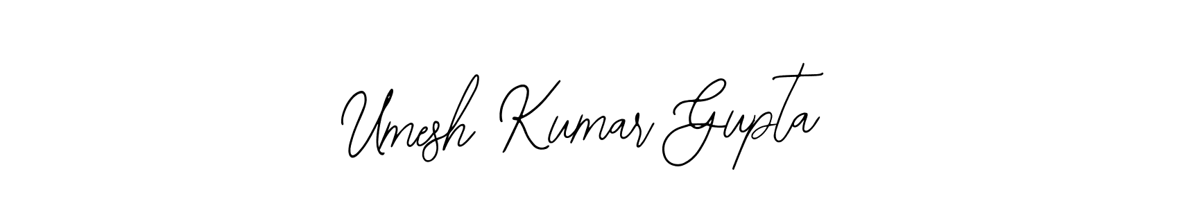 Design your own signature with our free online signature maker. With this signature software, you can create a handwritten (Bearetta-2O07w) signature for name Umesh Kumar Gupta. Umesh Kumar Gupta signature style 12 images and pictures png