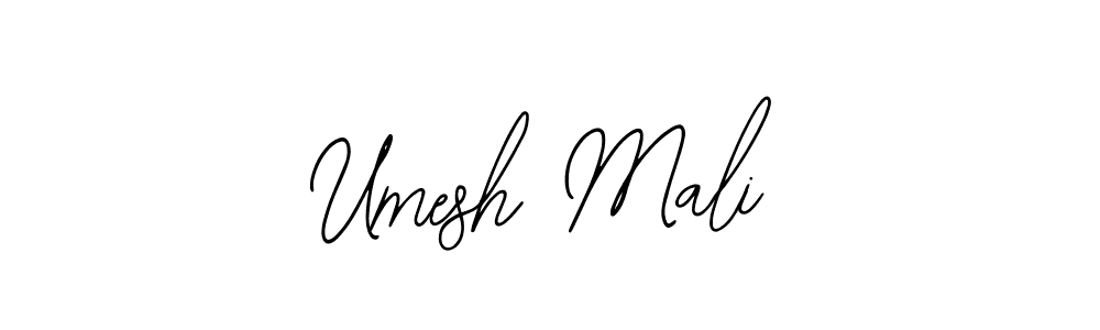 Also we have Umesh Mali name is the best signature style. Create professional handwritten signature collection using Bearetta-2O07w autograph style. Umesh Mali signature style 12 images and pictures png