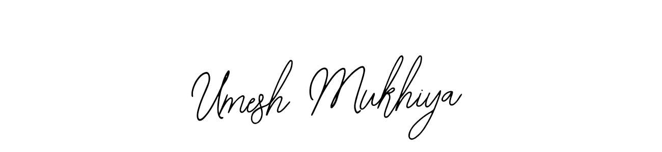 Create a beautiful signature design for name Umesh Mukhiya. With this signature (Bearetta-2O07w) fonts, you can make a handwritten signature for free. Umesh Mukhiya signature style 12 images and pictures png