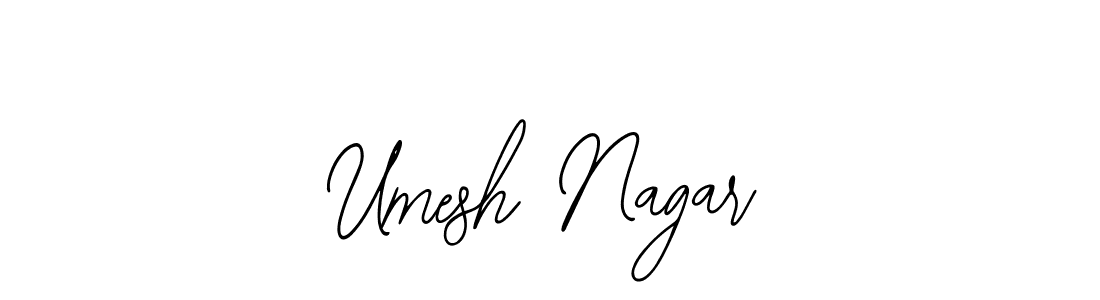 Umesh Nagar stylish signature style. Best Handwritten Sign (Bearetta-2O07w) for my name. Handwritten Signature Collection Ideas for my name Umesh Nagar. Umesh Nagar signature style 12 images and pictures png