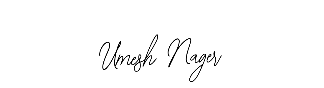 Also we have Umesh Nager name is the best signature style. Create professional handwritten signature collection using Bearetta-2O07w autograph style. Umesh Nager signature style 12 images and pictures png