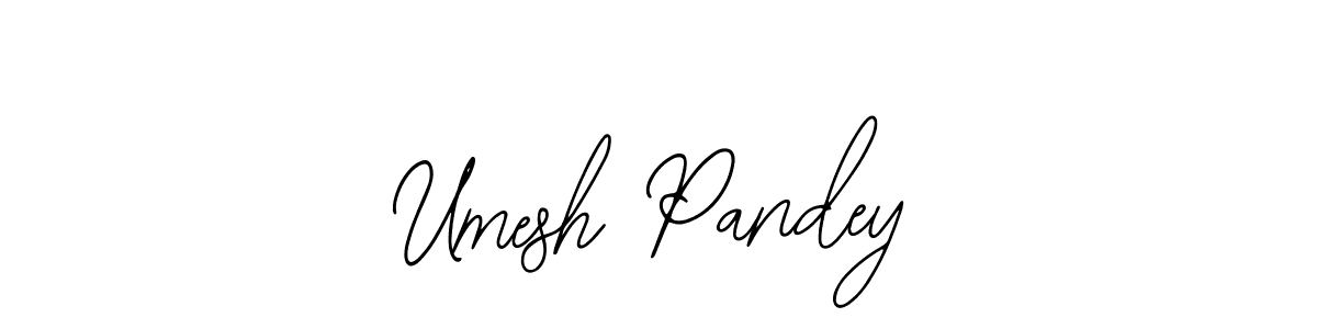 Also we have Umesh Pandey name is the best signature style. Create professional handwritten signature collection using Bearetta-2O07w autograph style. Umesh Pandey signature style 12 images and pictures png