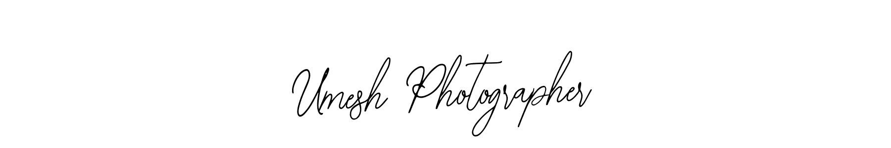 How to make Umesh Photographer signature? Bearetta-2O07w is a professional autograph style. Create handwritten signature for Umesh Photographer name. Umesh Photographer signature style 12 images and pictures png