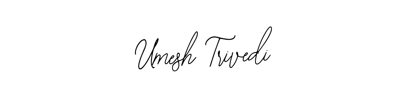 How to make Umesh Trivedi signature? Bearetta-2O07w is a professional autograph style. Create handwritten signature for Umesh Trivedi name. Umesh Trivedi signature style 12 images and pictures png