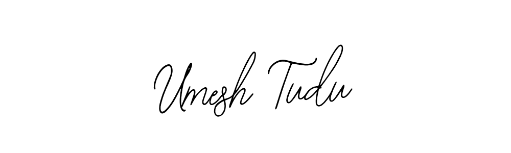 Use a signature maker to create a handwritten signature online. With this signature software, you can design (Bearetta-2O07w) your own signature for name Umesh Tudu. Umesh Tudu signature style 12 images and pictures png