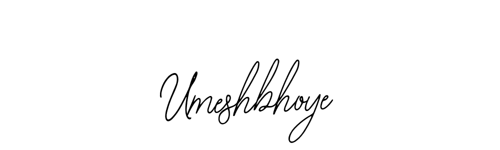 How to make Umeshbhoye signature? Bearetta-2O07w is a professional autograph style. Create handwritten signature for Umeshbhoye name. Umeshbhoye signature style 12 images and pictures png