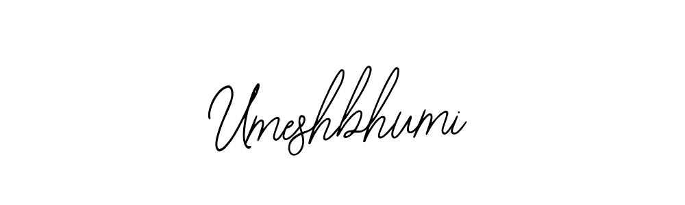 Use a signature maker to create a handwritten signature online. With this signature software, you can design (Bearetta-2O07w) your own signature for name Umeshbhumi. Umeshbhumi signature style 12 images and pictures png