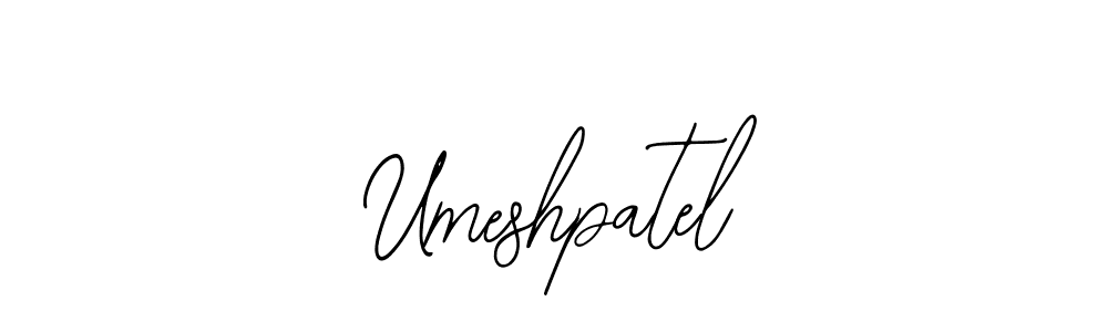 Make a beautiful signature design for name Umeshpatel. With this signature (Bearetta-2O07w) style, you can create a handwritten signature for free. Umeshpatel signature style 12 images and pictures png