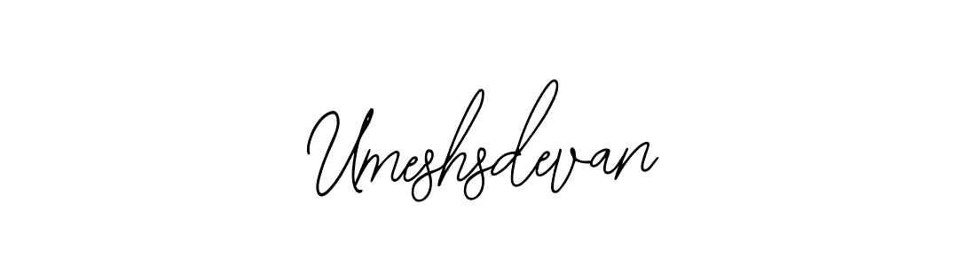 Use a signature maker to create a handwritten signature online. With this signature software, you can design (Bearetta-2O07w) your own signature for name Umeshsdevan. Umeshsdevan signature style 12 images and pictures png