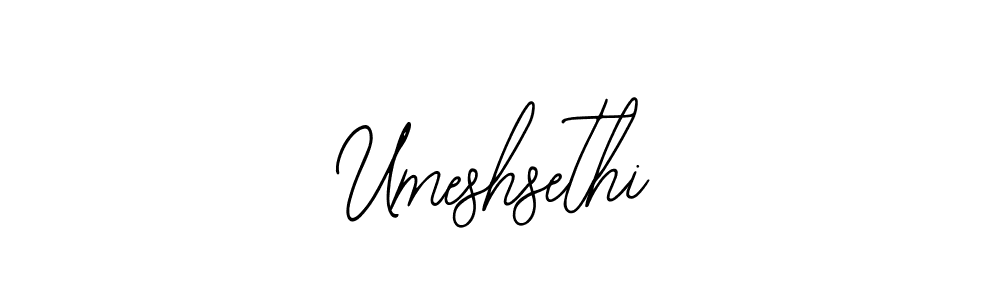 You should practise on your own different ways (Bearetta-2O07w) to write your name (Umeshsethi) in signature. don't let someone else do it for you. Umeshsethi signature style 12 images and pictures png