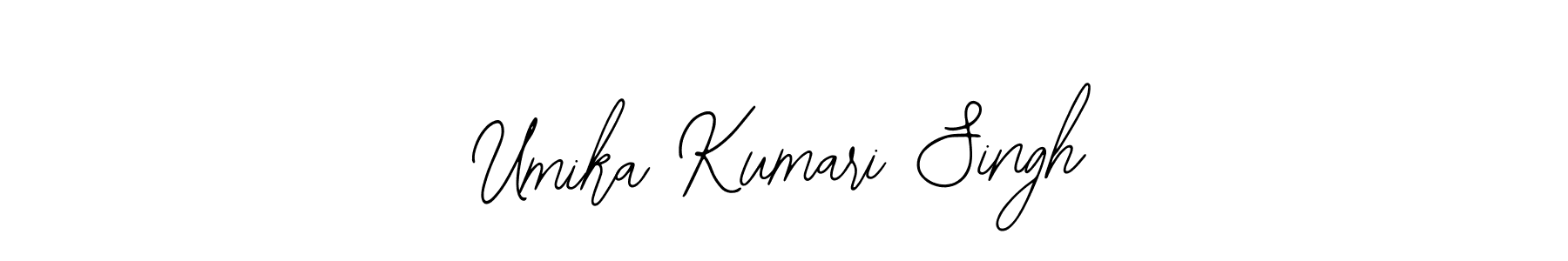 Also You can easily find your signature by using the search form. We will create Umika Kumari Singh name handwritten signature images for you free of cost using Bearetta-2O07w sign style. Umika Kumari Singh signature style 12 images and pictures png