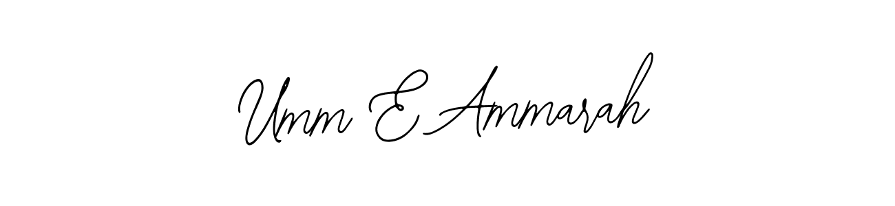 Make a beautiful signature design for name Umm E Ammarah. Use this online signature maker to create a handwritten signature for free. Umm E Ammarah signature style 12 images and pictures png