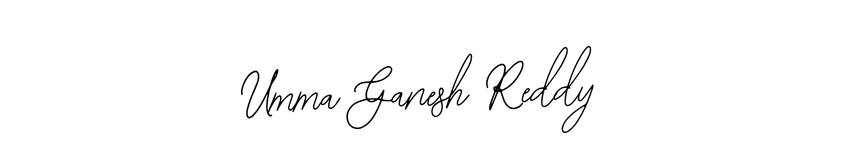 It looks lik you need a new signature style for name Umma Ganesh Reddy. Design unique handwritten (Bearetta-2O07w) signature with our free signature maker in just a few clicks. Umma Ganesh Reddy signature style 12 images and pictures png