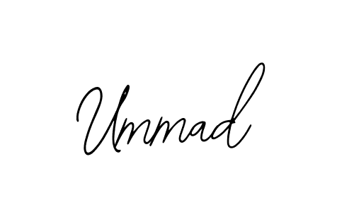 Design your own signature with our free online signature maker. With this signature software, you can create a handwritten (Bearetta-2O07w) signature for name Ummad. Ummad signature style 12 images and pictures png