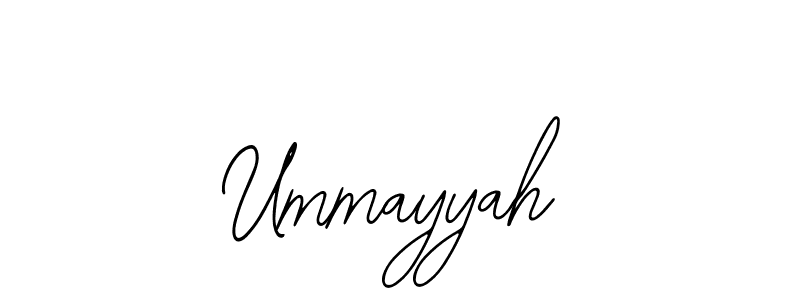 The best way (Bearetta-2O07w) to make a short signature is to pick only two or three words in your name. The name Ummayyah include a total of six letters. For converting this name. Ummayyah signature style 12 images and pictures png