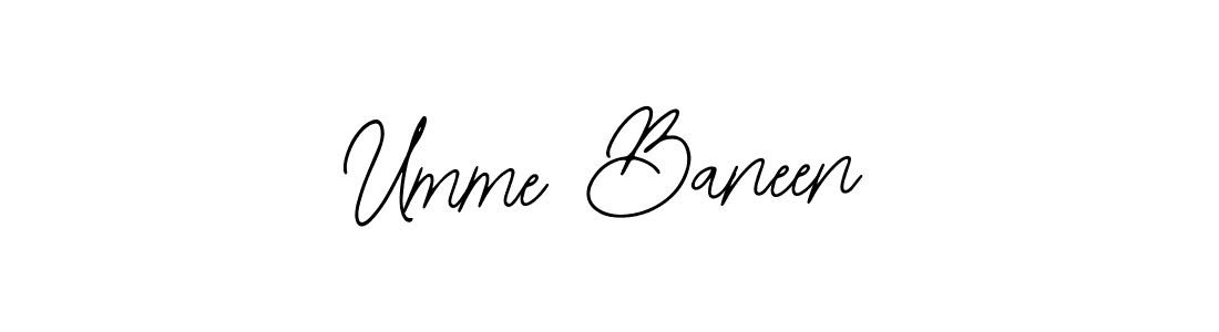 Once you've used our free online signature maker to create your best signature Bearetta-2O07w style, it's time to enjoy all of the benefits that Umme Baneen name signing documents. Umme Baneen signature style 12 images and pictures png