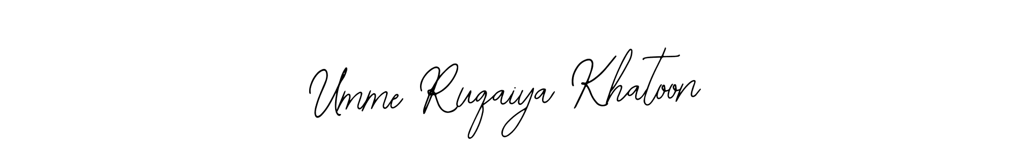 Once you've used our free online signature maker to create your best signature Bearetta-2O07w style, it's time to enjoy all of the benefits that Umme Ruqaiya Khatoon name signing documents. Umme Ruqaiya Khatoon signature style 12 images and pictures png