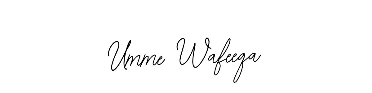 Check out images of Autograph of Umme Wafeeqa name. Actor Umme Wafeeqa Signature Style. Bearetta-2O07w is a professional sign style online. Umme Wafeeqa signature style 12 images and pictures png