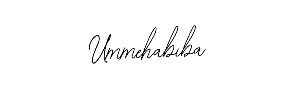 Make a beautiful signature design for name Ummehabiba. With this signature (Bearetta-2O07w) style, you can create a handwritten signature for free. Ummehabiba signature style 12 images and pictures png