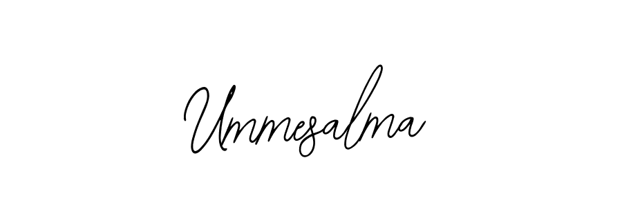 Make a beautiful signature design for name Ummesalma. With this signature (Bearetta-2O07w) style, you can create a handwritten signature for free. Ummesalma signature style 12 images and pictures png