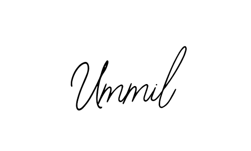How to make Ummil signature? Bearetta-2O07w is a professional autograph style. Create handwritten signature for Ummil name. Ummil signature style 12 images and pictures png