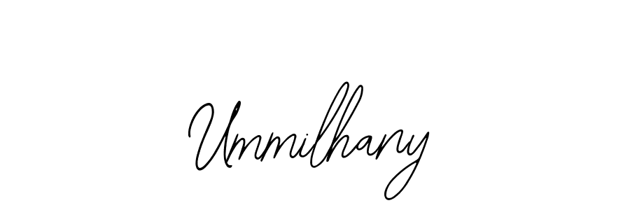 Also You can easily find your signature by using the search form. We will create Ummilhany name handwritten signature images for you free of cost using Bearetta-2O07w sign style. Ummilhany signature style 12 images and pictures png