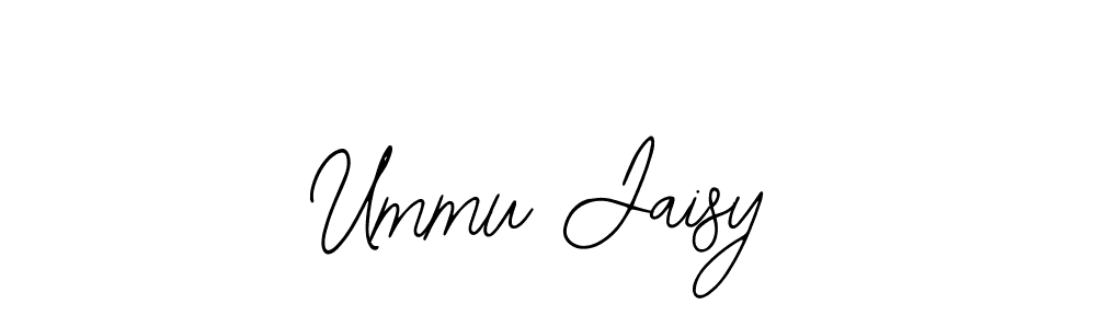 Use a signature maker to create a handwritten signature online. With this signature software, you can design (Bearetta-2O07w) your own signature for name Ummu Jaisy. Ummu Jaisy signature style 12 images and pictures png