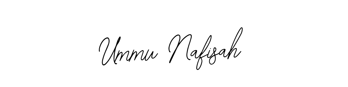 Design your own signature with our free online signature maker. With this signature software, you can create a handwritten (Bearetta-2O07w) signature for name Ummu Nafisah. Ummu Nafisah signature style 12 images and pictures png