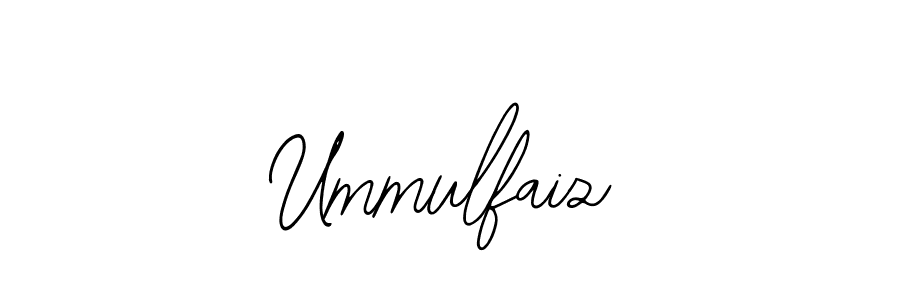 You should practise on your own different ways (Bearetta-2O07w) to write your name (Ummulfaiz) in signature. don't let someone else do it for you. Ummulfaiz signature style 12 images and pictures png