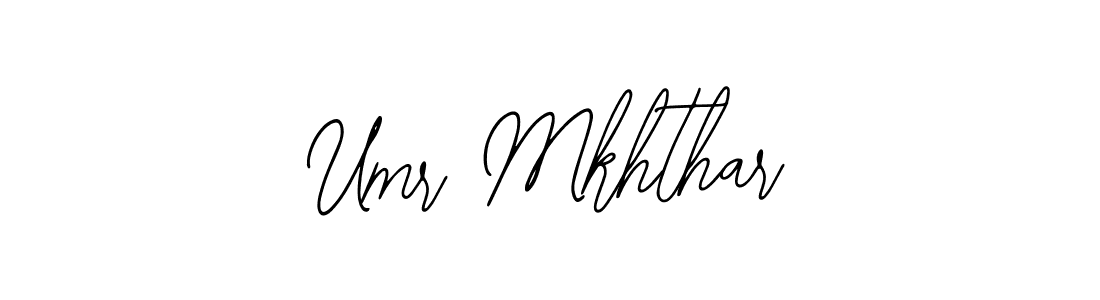 Make a beautiful signature design for name Umr Mkhthar. With this signature (Bearetta-2O07w) style, you can create a handwritten signature for free. Umr Mkhthar signature style 12 images and pictures png