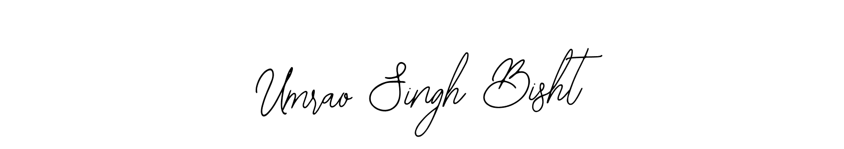 Umrao Singh Bisht stylish signature style. Best Handwritten Sign (Bearetta-2O07w) for my name. Handwritten Signature Collection Ideas for my name Umrao Singh Bisht. Umrao Singh Bisht signature style 12 images and pictures png