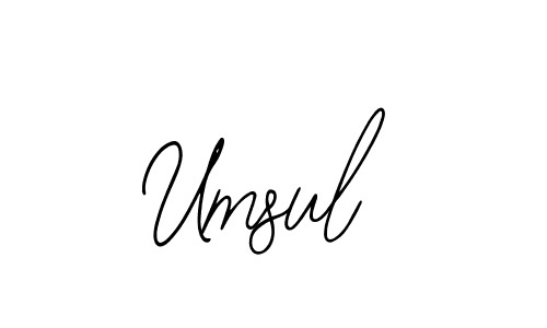 Also we have Umsul name is the best signature style. Create professional handwritten signature collection using Bearetta-2O07w autograph style. Umsul signature style 12 images and pictures png