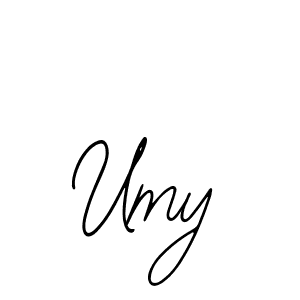 Similarly Bearetta-2O07w is the best handwritten signature design. Signature creator online .You can use it as an online autograph creator for name Umy. Umy signature style 12 images and pictures png