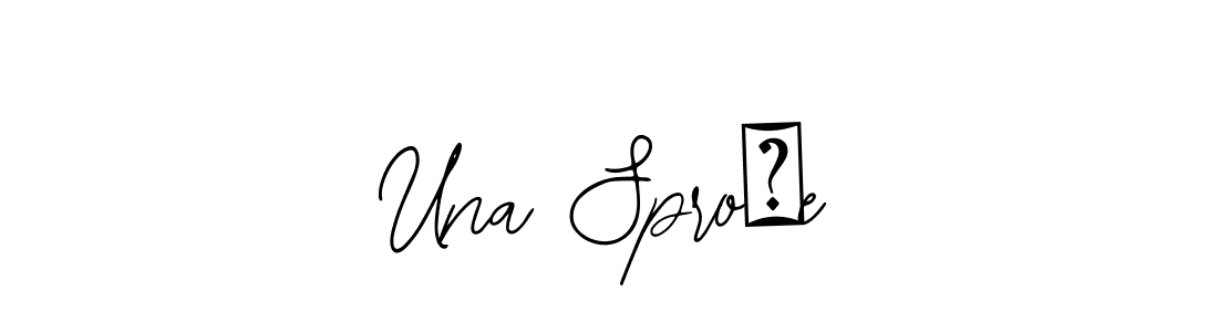 Una Sproģe stylish signature style. Best Handwritten Sign (Bearetta-2O07w) for my name. Handwritten Signature Collection Ideas for my name Una Sproģe. Una Sproģe signature style 12 images and pictures png