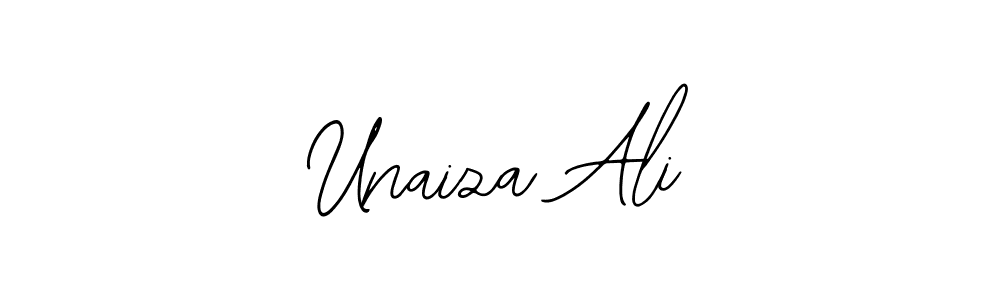 It looks lik you need a new signature style for name Unaiza Ali. Design unique handwritten (Bearetta-2O07w) signature with our free signature maker in just a few clicks. Unaiza Ali signature style 12 images and pictures png