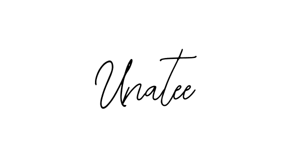 Create a beautiful signature design for name Unatee. With this signature (Bearetta-2O07w) fonts, you can make a handwritten signature for free. Unatee signature style 12 images and pictures png