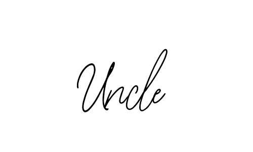 Make a beautiful signature design for name Uncle. With this signature (Bearetta-2O07w) style, you can create a handwritten signature for free. Uncle signature style 12 images and pictures png