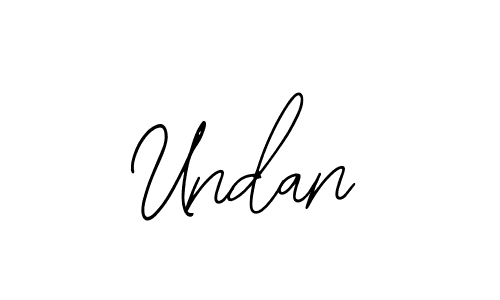 Use a signature maker to create a handwritten signature online. With this signature software, you can design (Bearetta-2O07w) your own signature for name Undan. Undan signature style 12 images and pictures png