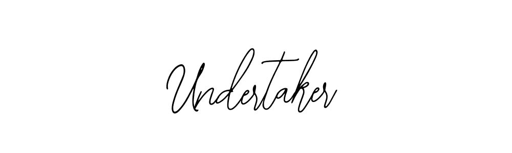 How to Draw Undertaker signature style? Bearetta-2O07w is a latest design signature styles for name Undertaker. Undertaker signature style 12 images and pictures png